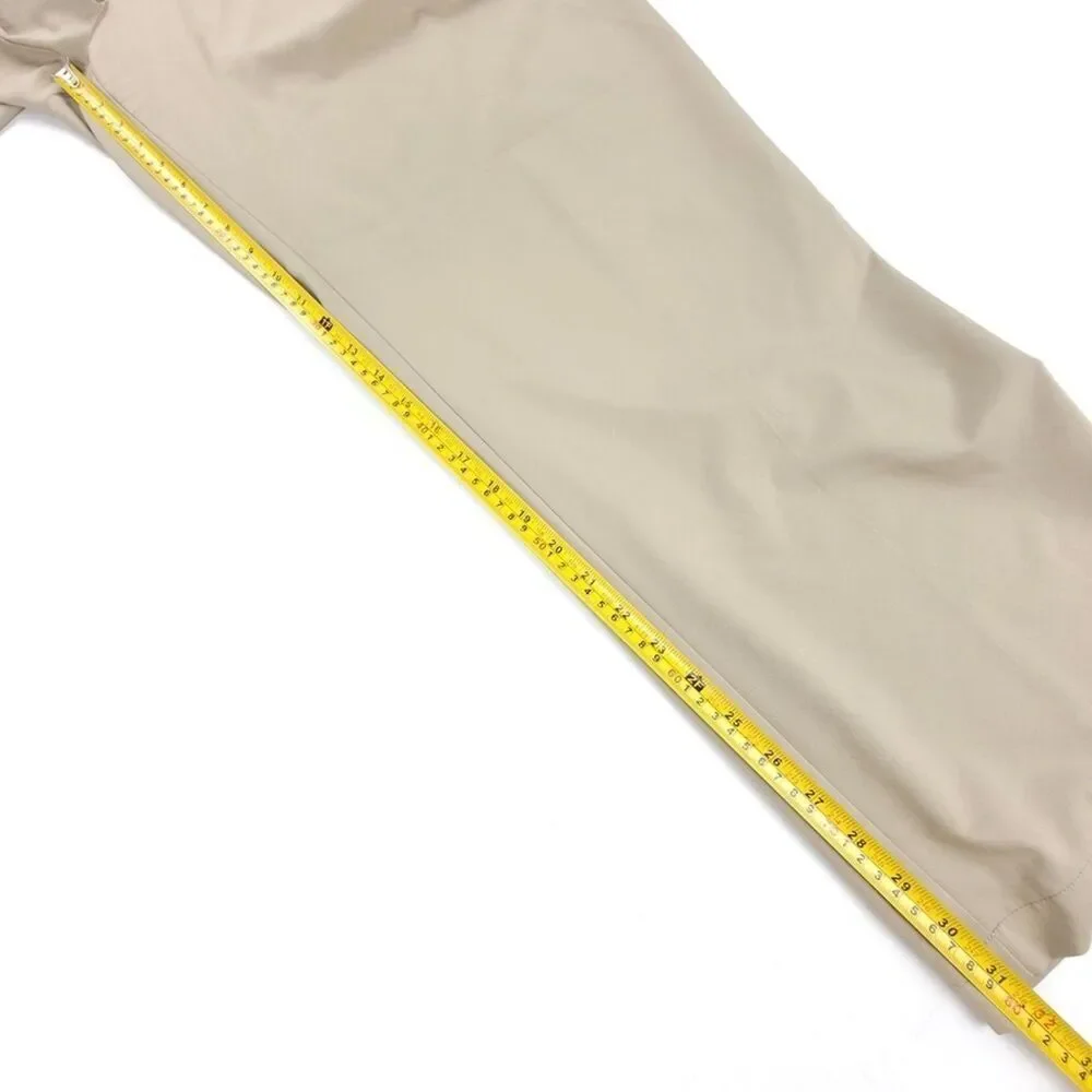ADIDAS Climalite Classic Straight Tech Performance Golf Pant Mens 38 x 32 Khaki